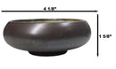 Pack Of 6 Green Crackle Midori Kannyu Porcelain Banchan Deep Dish 4" D 5oz