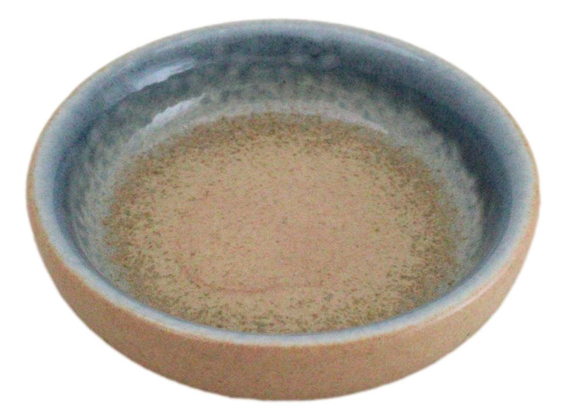 Pack Of 6 Ceramic Ao Nagashi Soy Sauce Oil Condiment Round Dishes Bowls 1.5Oz