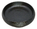 Pack of 6 Grey Tone Hakumu Round Appetizer Salad Banchan Deep Dish Plates 5"D