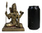 Hindu God Lord Shiva With Trishula Trident Drum Cobra In Meditation Figurine