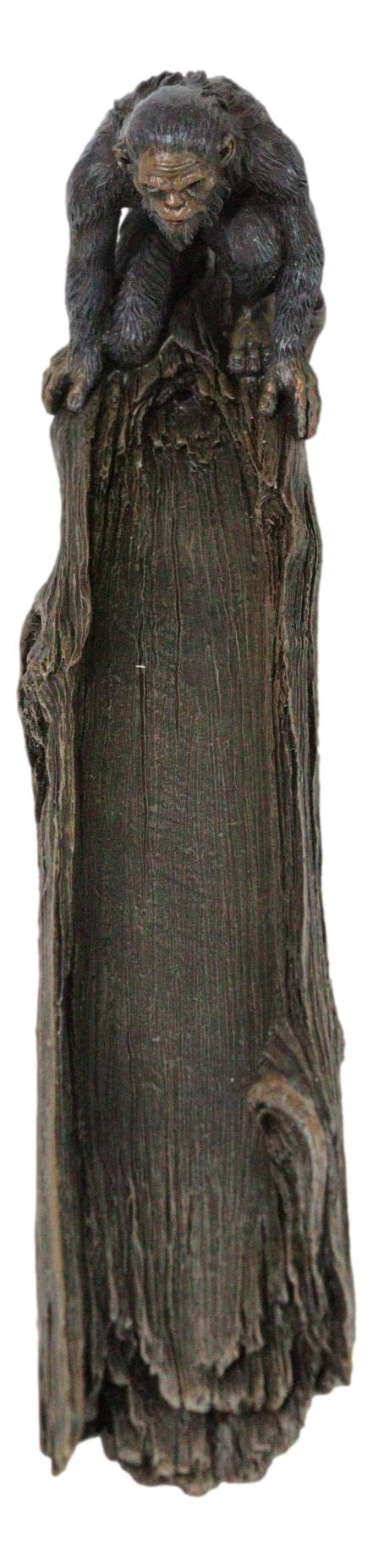 Forest Mythical Creature Sasquatch Big Foot Cryptid Ape Incense Burner Figurine