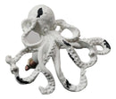 Pack Of 6 Cast Iron Vintage White Sea Octopus Drawer Cabinet Door Pull Knobs
