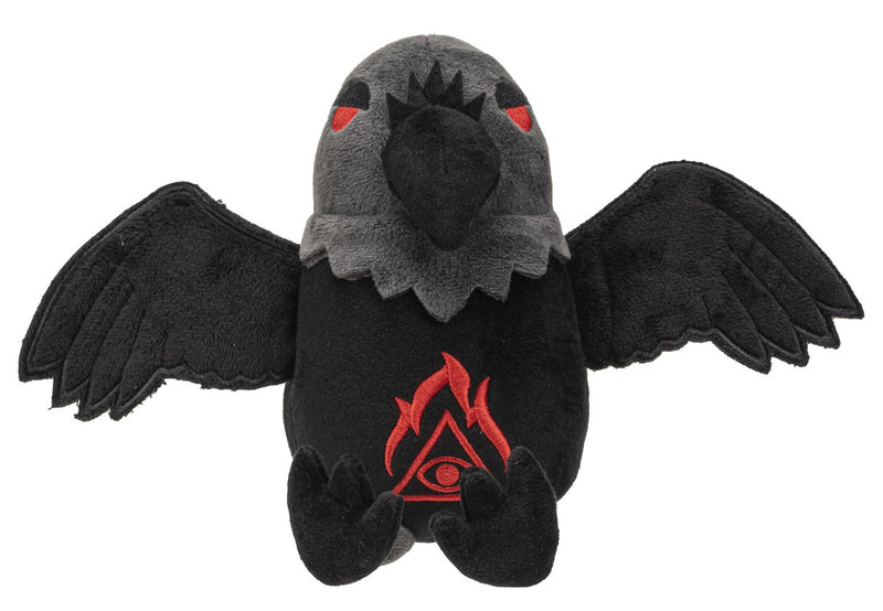 Mythical Fantasy Legend Gothic Quoth The Raven Nevermore Soft Plush Toy Doll
