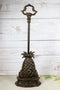 Rustic Cast Iron Tropical Pineapple Door Stop Or Porter With Long Handle