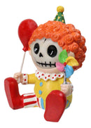 Furry Bones Bon Bon The Magician Clown With Balloon Skeleton Figurine Furrybones