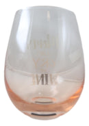 Pack Of 4 Mom's Don't Cry We Wine Metallic Gold Prints Stemless Wine Glasses