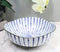 Pack Of 4 Fubuki Tokusa Made In Japan Round Flair Deep Plates Shallow Bowls 36oz