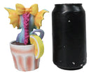 Ruth Thompson Artisan Iced Tea With Martha Drake Wyrmling Dragon In Cup Figurine