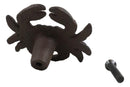 Set Of 4 Cast Iron Rustic Marine Sea Crab Drawer Cabinet Door Knobs Hardware