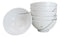 Pack Of 6 Ceramic Yukino Hana Collection Small Rice Soup Appetizer Bowls 10oz