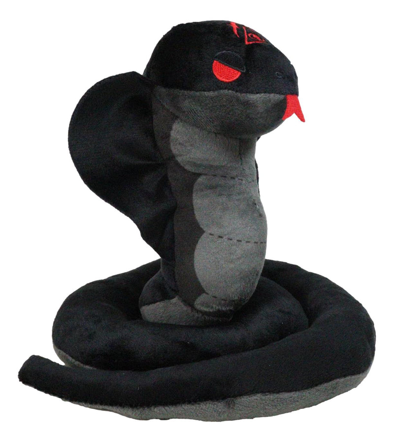 Underworld Mythological Creature Venomous Cobra Snake Decorative Luxe Soft Plush