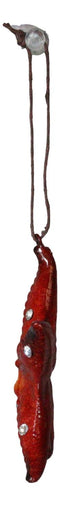 Set Of 6 Red Starfish Sea Stars Ocean Marine Wall Hanging Decor Tree Ornaments