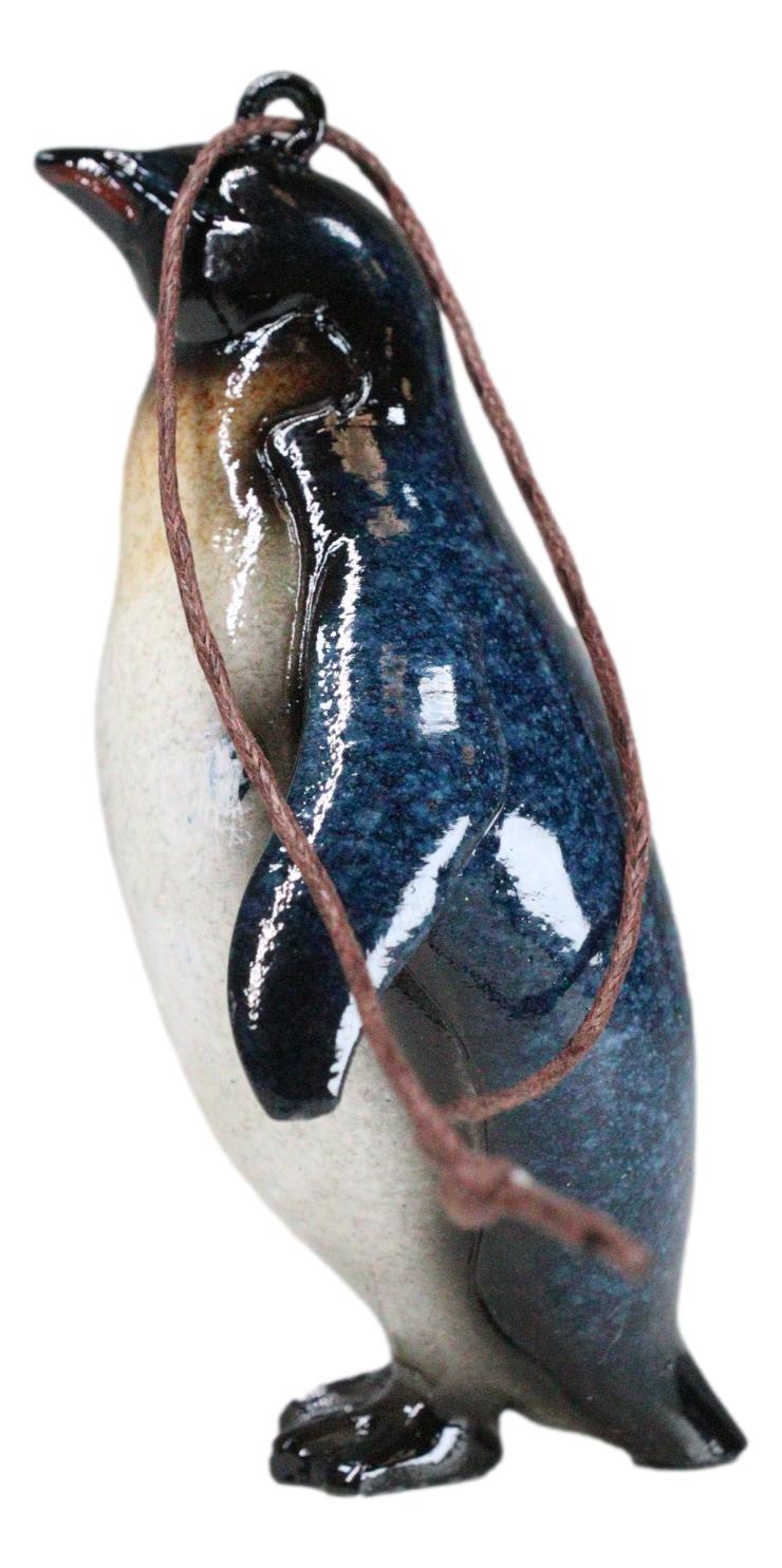 Set Of 6 Nautical Emperor Penguins Ocean Marine Wall Decor Tree Ornaments