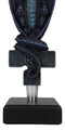 Medieval Fantasy Midnight Bahamut Blue Dragon Novelty Beer Tap Handle Figurine