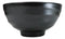 Pack Of 6 Modern Ridged Matte Black Melamine Deep Ramen Soup Pasta Bowls 46oz