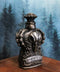 Ceramic Witchcraft Mad Doctor Skeleton Claws Poe Ravens Eyes Skull Potion Bottle