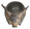 Rustic Country Farm Hog Heavens Angel Wings Pig Decorative Vase Planter Pot