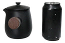 Kyusu Style Side Handle Spirals Cast Iron Teapot 18oz With Enameled Interior