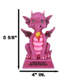 Pink Drake Koan Cartoon Chibi Dragon Figurine A Princess With Her Own Dragon