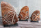 Balinese Wood Handicrafts Tropical Floral Angel Fish Family Set of 3 Figurines