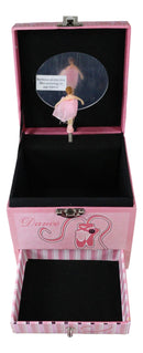 Dancing Ballerina Dance To Music Playing Within Your Heart Musical Trinket Box