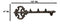 Rustic Cast Iron Dragon Claws Dungeon Key Triple Peg Wall Hook Sculpture 12"