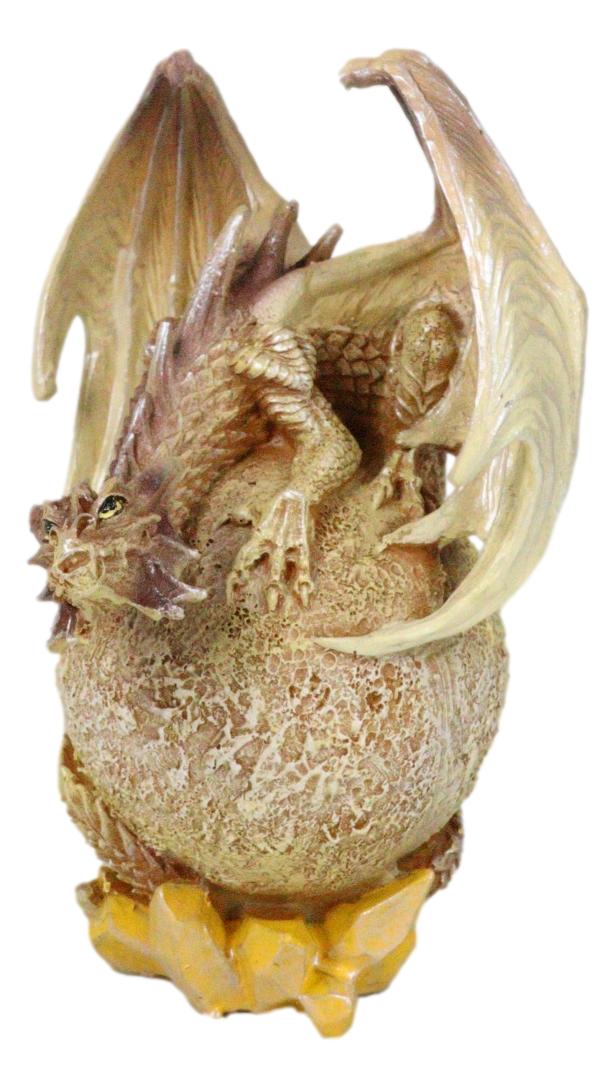 Celestial Solar Galaxy Planet Venus Terrestrial Guardian Orange Dragon Figurine