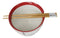 Japanese Crane On Cherry Blossoms Ceramic Donburi Ramen Bowl With Chopsticks Set