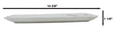Pack Of 5 Yukino Hana Collection Ceramic Rectangular Serving Platter 14" Long