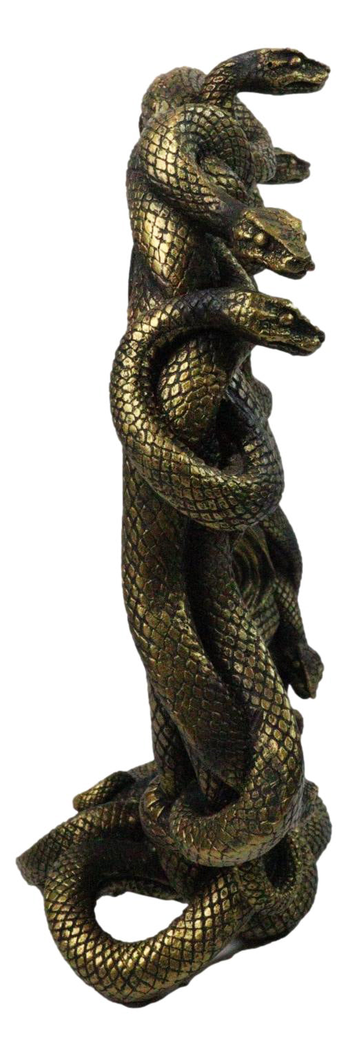 Ebros Greek Goddess Medusa Gorgon Snake Hair Freestanding Table Mirror 11.25"H