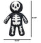 Day of The Dead Pinheadz Voodoo Voodie Valentine Skeleton Luxe Soft Plush Doll