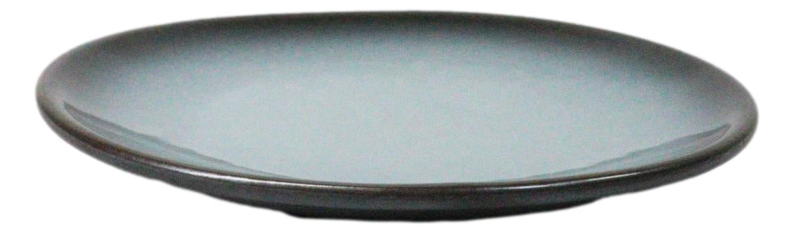 Set Of 5 Blue Sky Stars Seikai Round Appetizer Dessert Salad Ceramic Plates 6"D