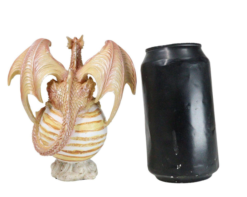 Solar Galaxy Planet Jupiter Terrestrial Guardian Beige Orange Dragon Figurine