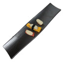 Tetsu Kesho Collection Large 16.5" Elongated Rectangular Wavy Serving Platter