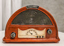 Novelty Vintage Retro Arc Shaped Radio Player Money Coin Savings Piggy Bank