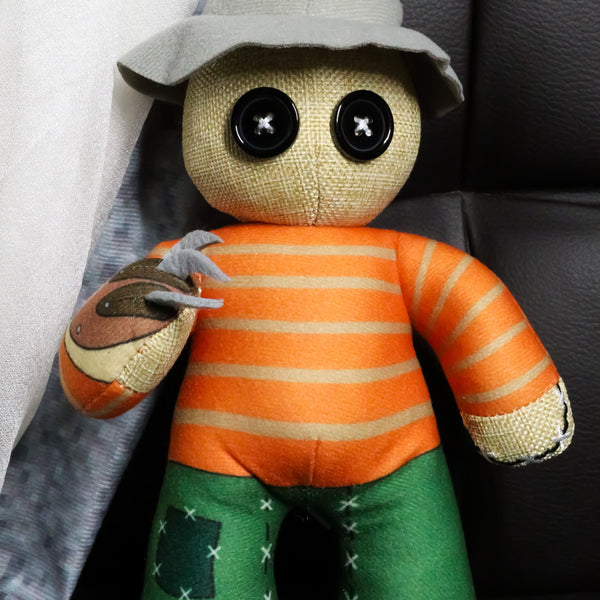Fred Freddy Krueger Pinheadz Monster Villain With Voodoo Stitches