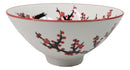 Pink Sakura Ceramic Ramen Rice Bowl With Soup Spoon Chopsticks And Rest Set