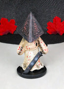 Silent Hill Pyramid Head Boss Villain Halloween Pinheads Monster Figurine
