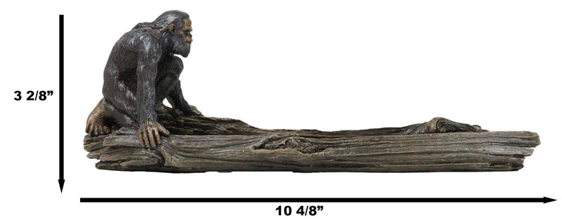 Forest Mythical Creature Sasquatch Big Foot Cryptid Ape Incense Burner Figurine
