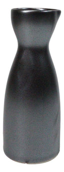 Pack Of 6 Porcelain Iron Black Tetsu Kesho Japanese Wine Sake Tokkuri Flasks