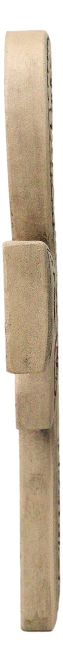 Ancient Egyptian Crux Ansata Ankh Key Horus Hieroglyphs Wall Decor Sculpture