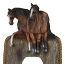 Set Of 2 Novelty Western Country Equine Horses Double Receptacle Outlet Plates