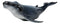 Large Nautical Ocean Marine Baleen Blue Humpback Whale Swimming Figurine 17"L