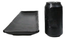 Pack Of 3 Black Kokuyo Ceramic Collection Rectangular Serving Platter 14" L
