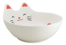 Pack Of 4 Maneki Neko Lucky Cat Small 4.75" D Appetizer Coupe Plate Dish Bowls
