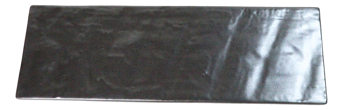 Pack Of 3 Tetsu Kesho Black Contemporary Rectangular Serving Platter 14.5"L