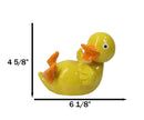 Bath Buddy Whimsical Yellow Duckie Duckling Duck Money Coin Savings Piggy Bank
