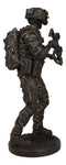 Ebros Large US Military Special Operations Covert Night Mission Soldier Statue 12.5"H
