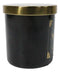 Wicca Witchcraft Mystic Tarot The Moon Black Opium Scented Candle With Gold Lid