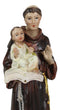 Ebros Catholic Church Saint Anthony of Padua Carrying Baby Jesus Statue 12.75"H